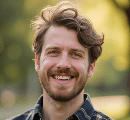 Portrait of Barry Johnson smiling gently